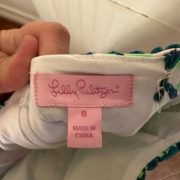 Lilly Pulitzer sleeveless multicolor! Very elegant! Great condition! - Picture 3 of 3